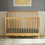 Liberty 4-in-1 Convertible Spindle Crib in Honey