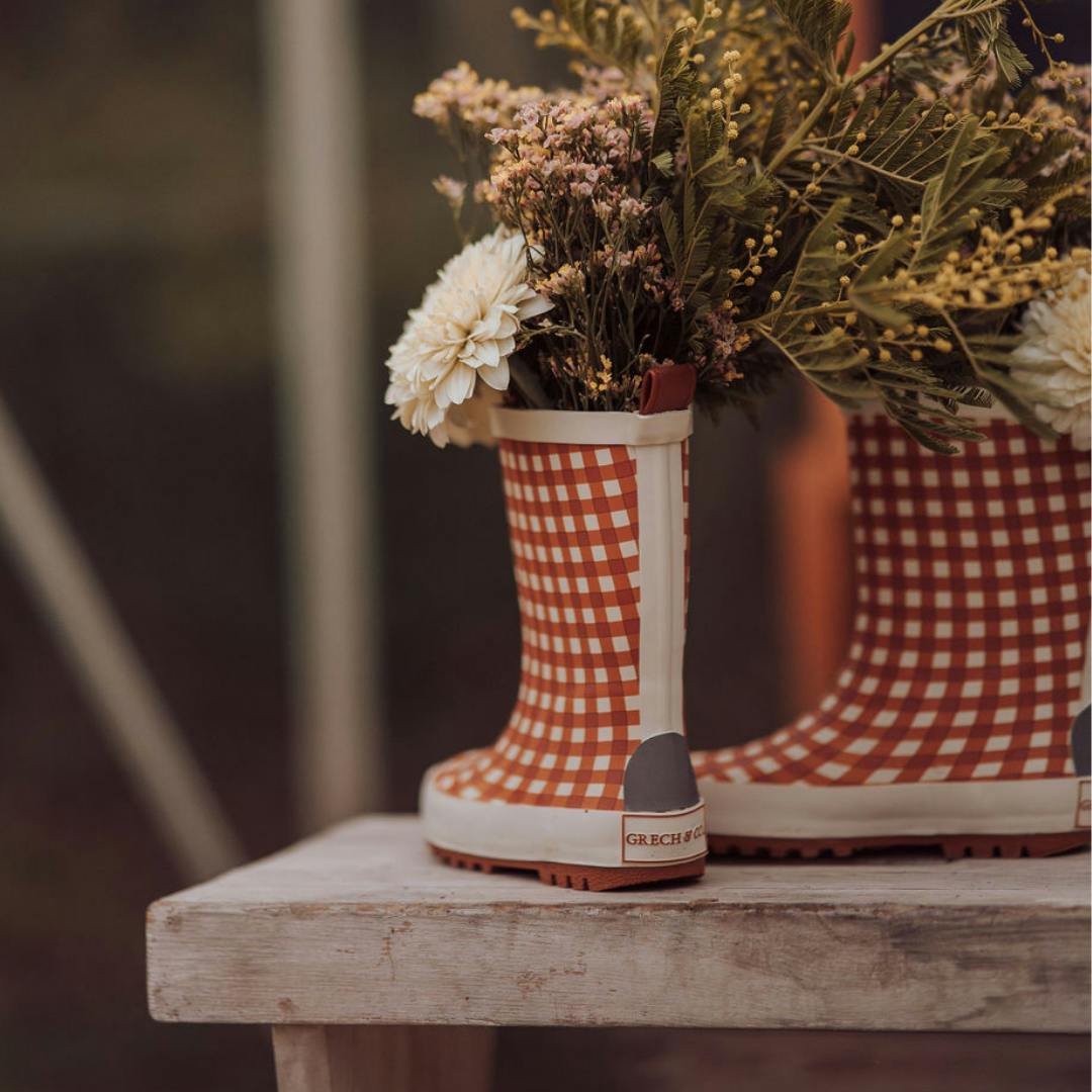 Classic Rain Boots | Sienna Gingham
