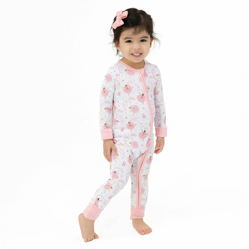 Ribbon Ballerinas - Convertible Romper