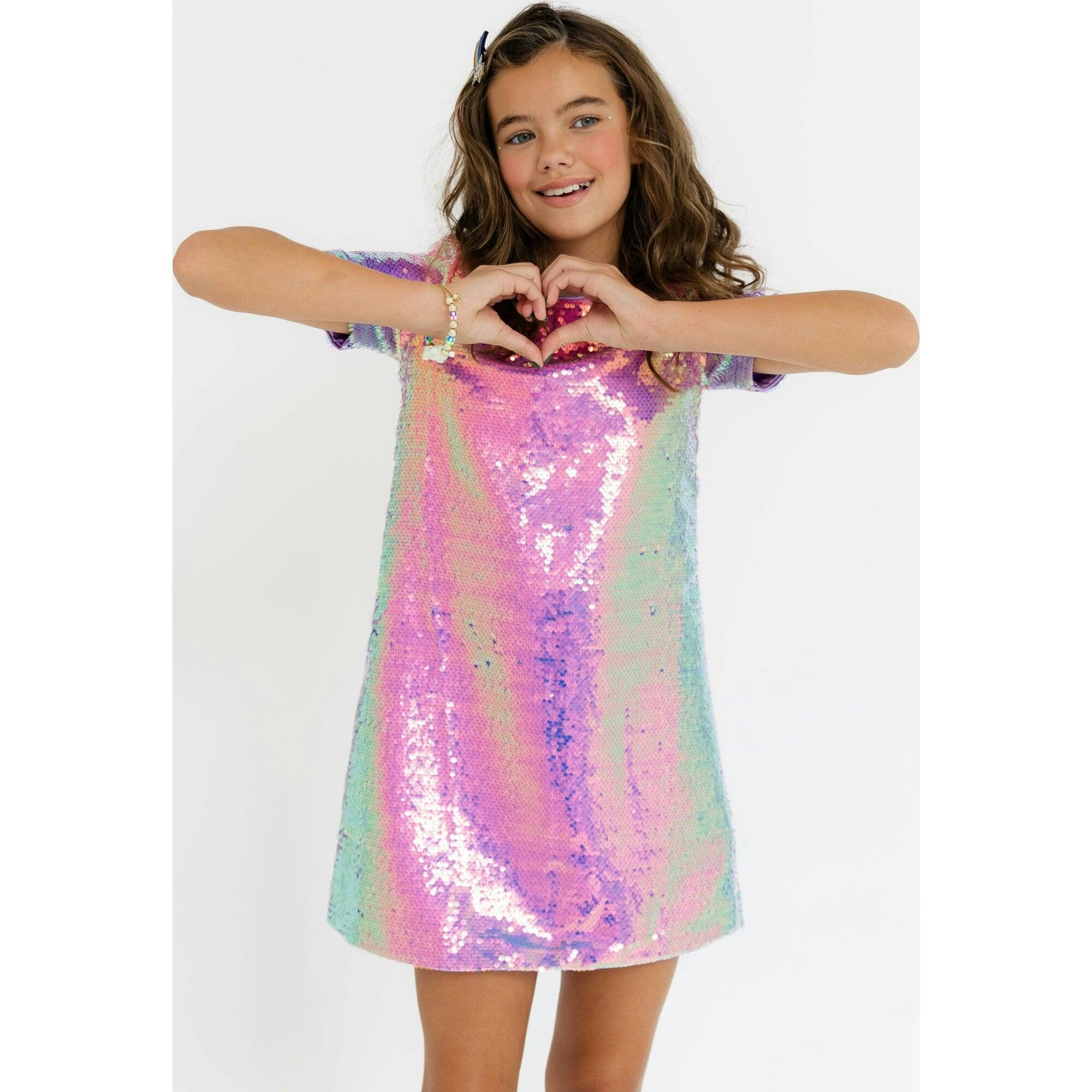 Lavender Haze Sequin Dress