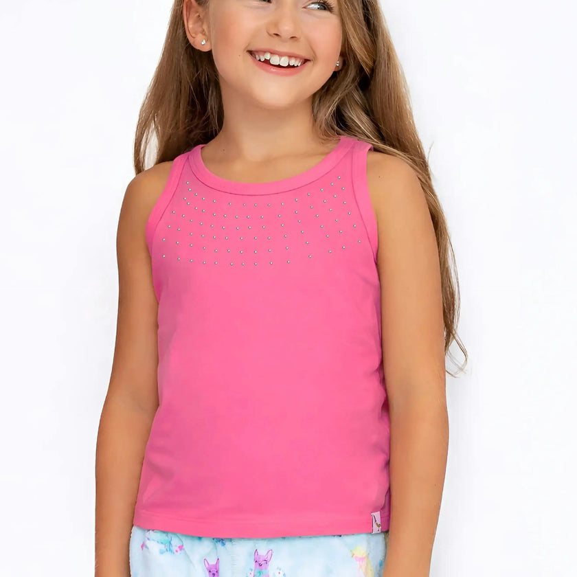 Rhinestone Tank Top