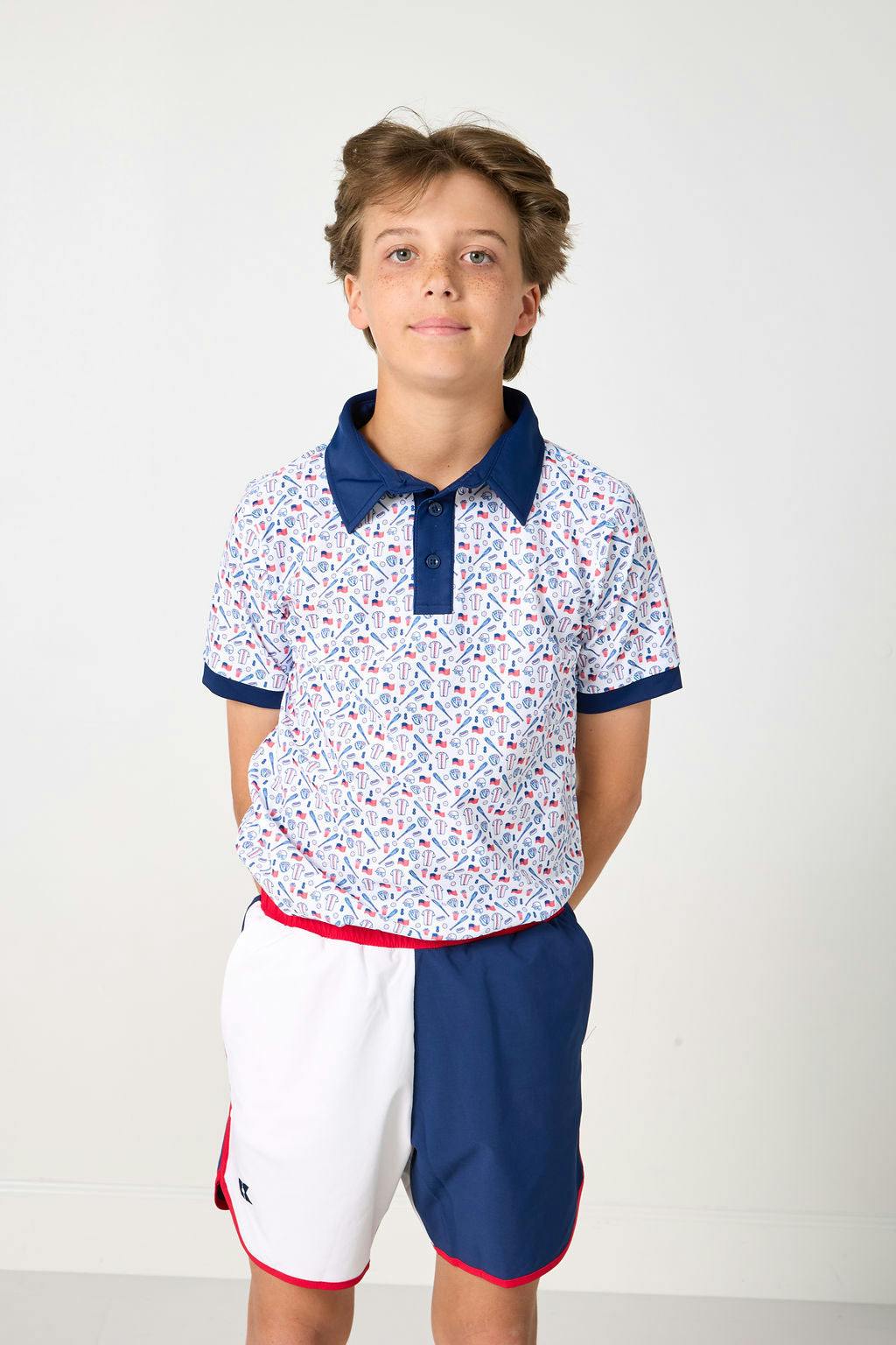 summer slugger polo shirt