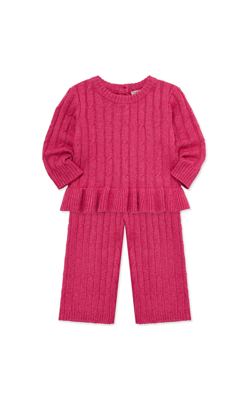 Peplum Sweater Set (12-24M)