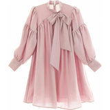 Talia dress (dusty-pink)