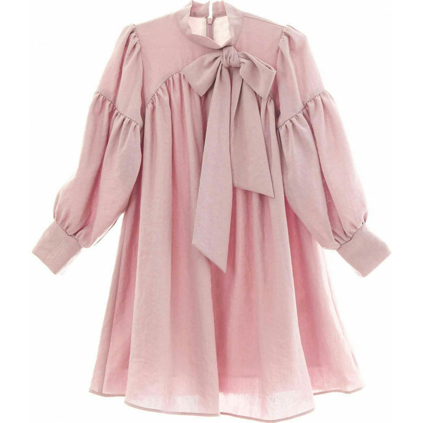 Talia dress (dusty-pink)