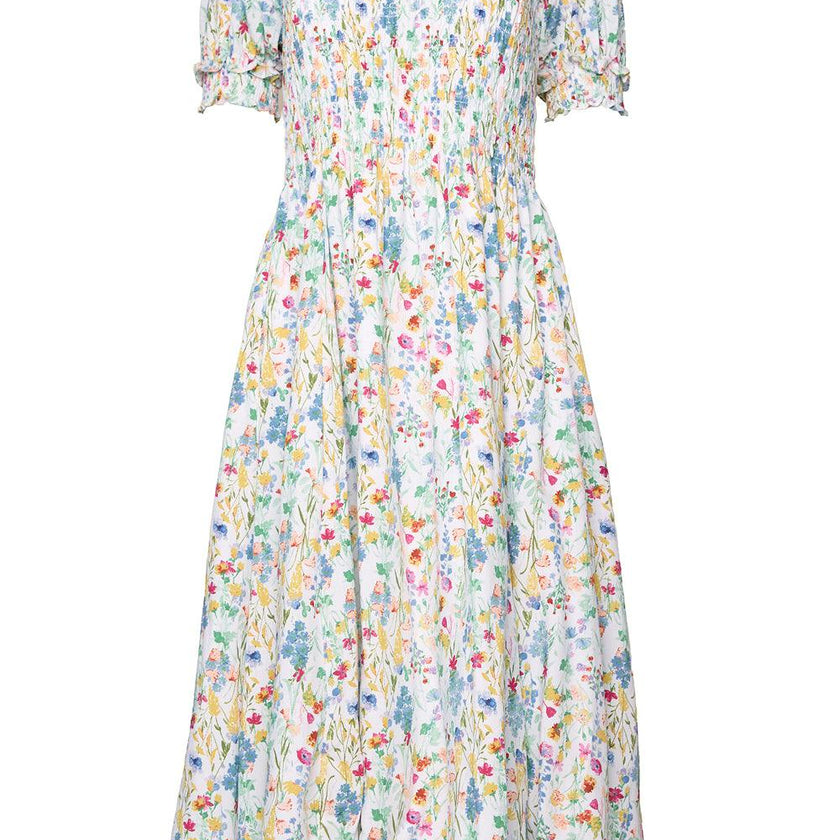 Amelie Dress in Floral Fields
