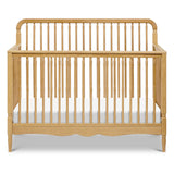 Liberty 4-in-1 Convertible Spindle Crib in Honey