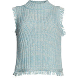 BRIA TANK | IVORY/ROBIN EGG BLUE TWEED | LAST ONE!