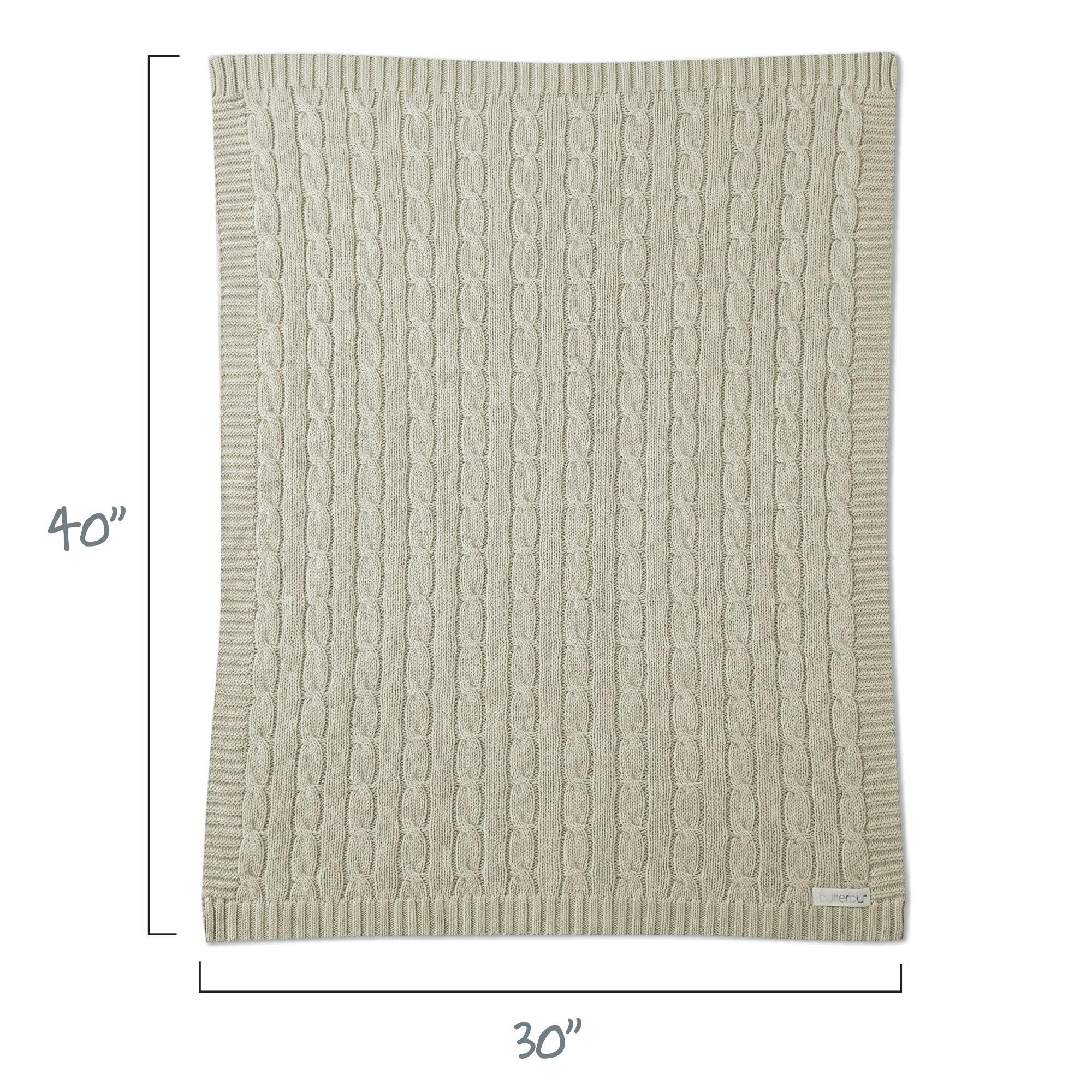 SPARROW Sweater Knit Receiving Blanket