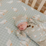 Premium Knit Fitted Crib Sheet - Baker