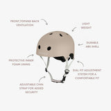 BANWOOD ECO HELMET - SAND (50-54 cm)