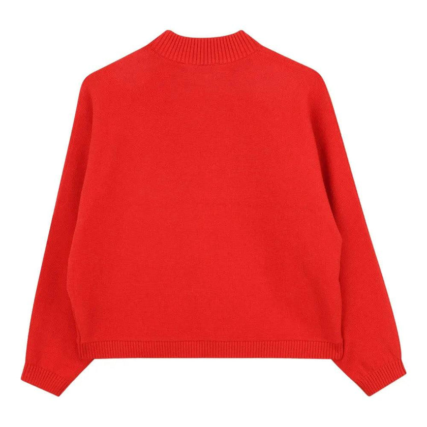 'Lunar New Year' Embroidered Sweatshirt in French Terry