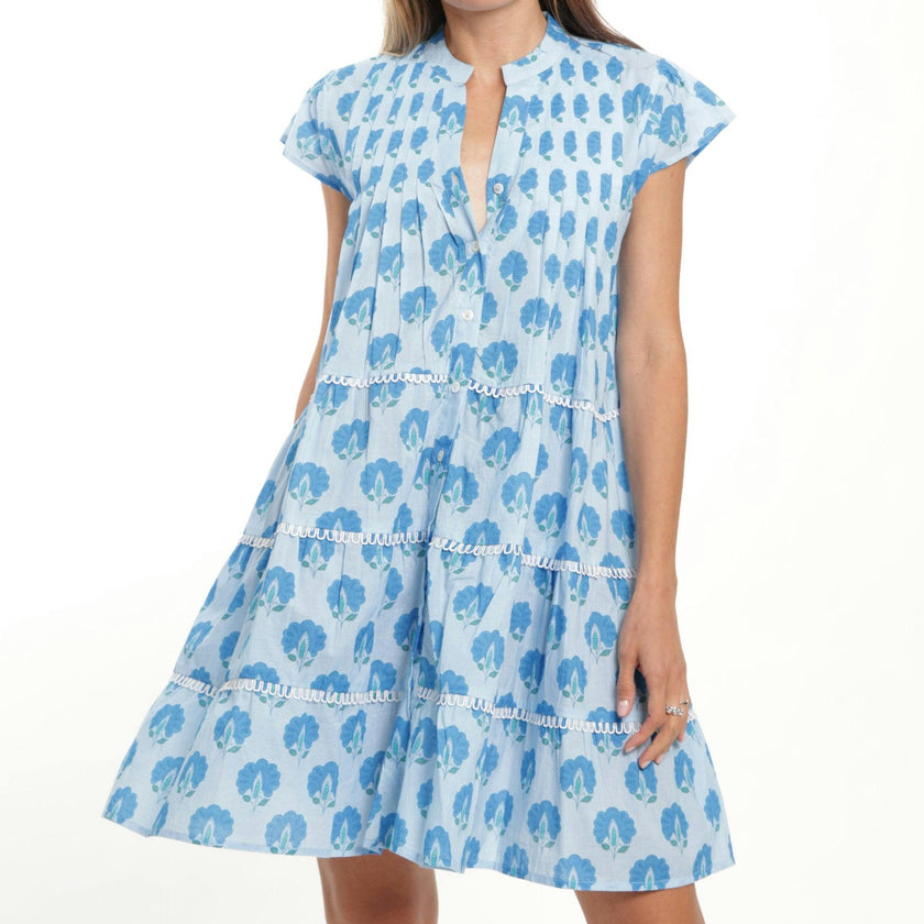 Dalia Dress - Deep Sky