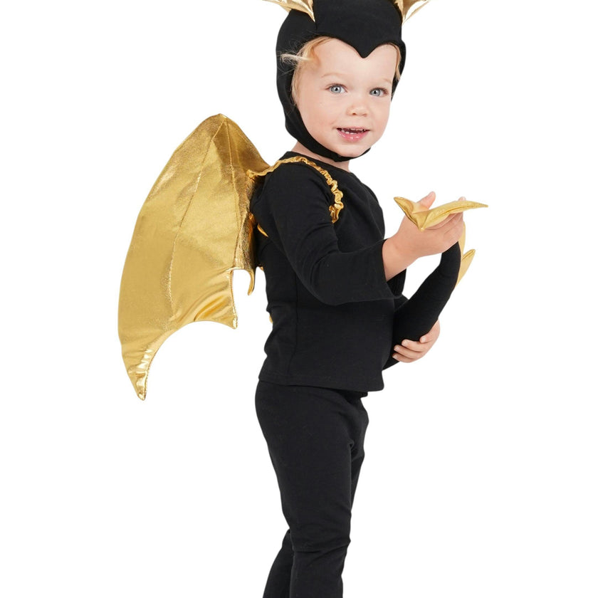Golden Night Dragon Pajama Costume