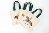 Equestrian Mini Tote Bag – Jumping Horse Design | Pony Party Favor Bag for Kids