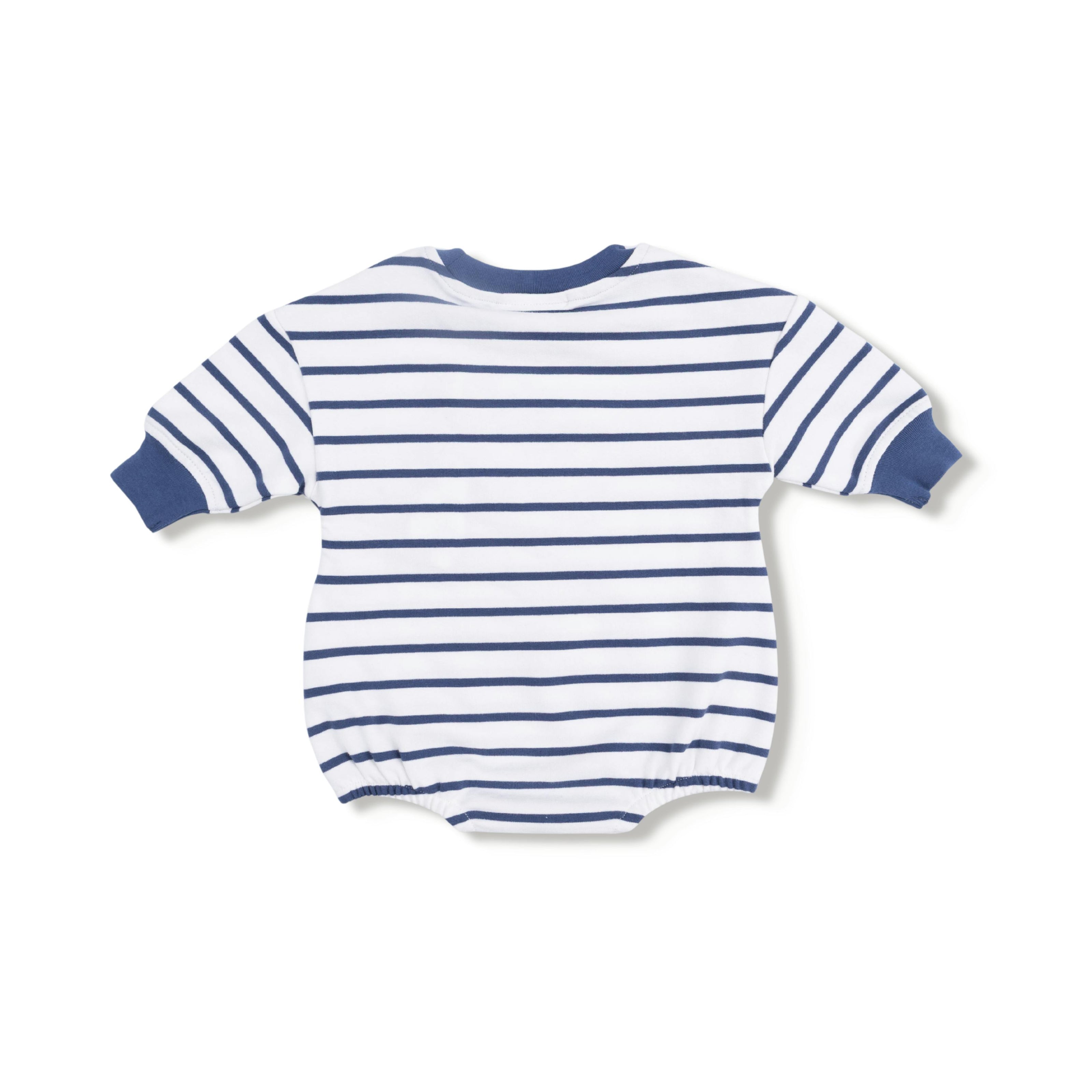 Bubbly Sailboat - Sweatshirt Bubble  Sailboat with Bow