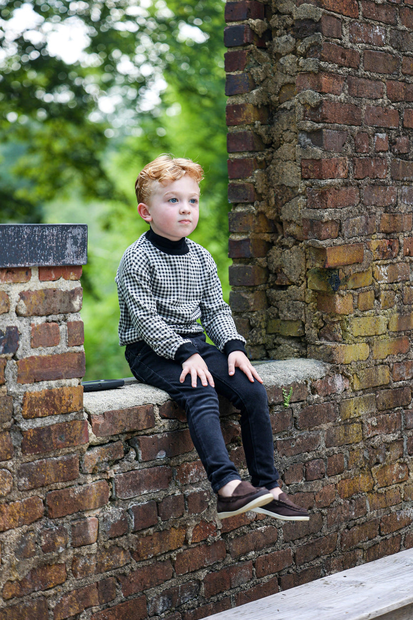 Soft Gingham Unisex Top