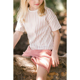 Dropped Shoulder T-Shirt, Pink