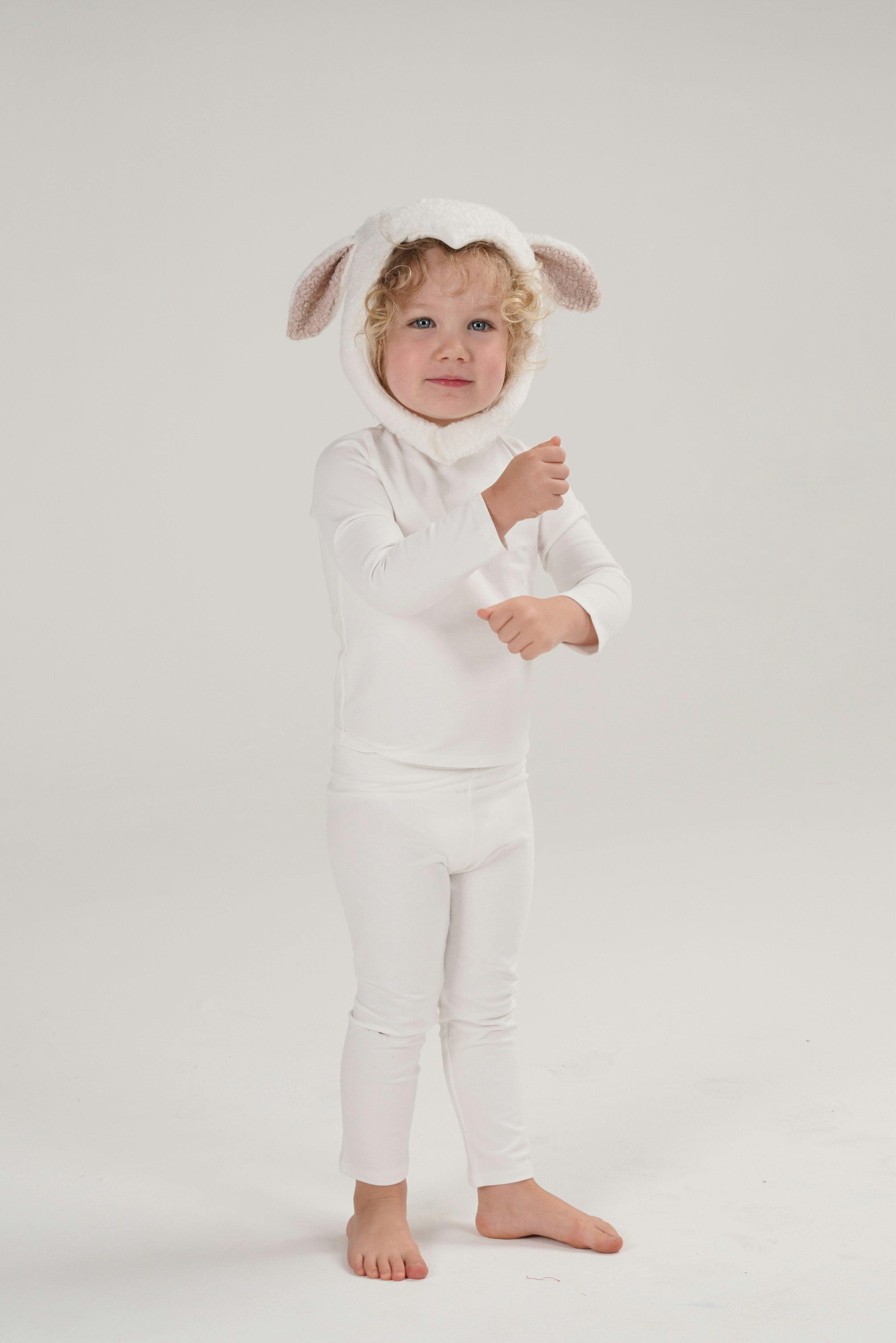 Baby White Sheep Halloween Costume