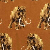 Woolly Mammoth Organic Cotton Three-Layer Kerchief Bib