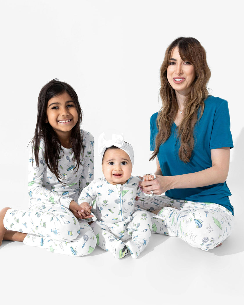 Tennis Bamboo Kids Pajamas