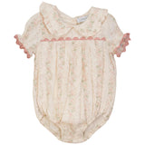 Stripe Floral Print Bubble