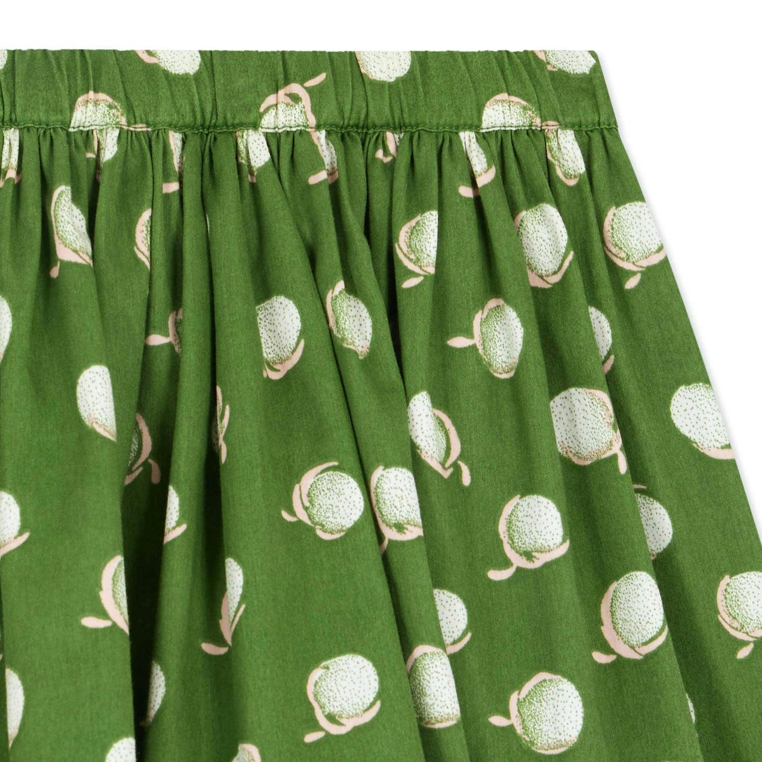 BONPOINT Suzon Printed Skirt - Grass