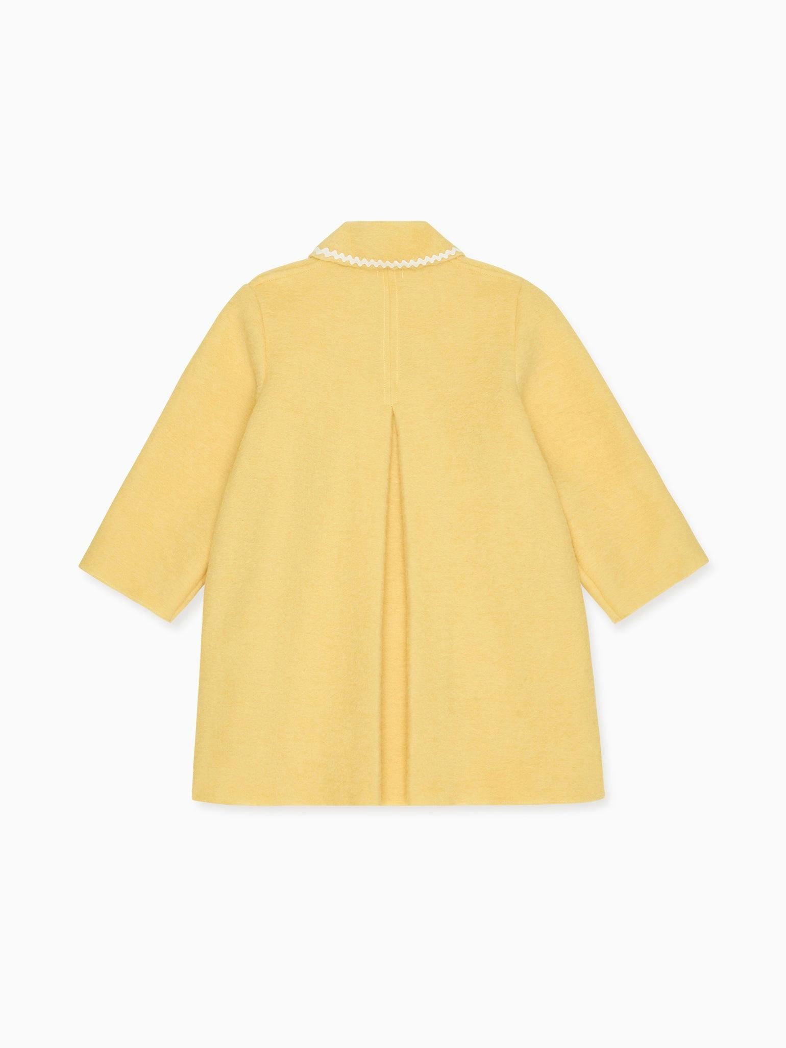 Lemon Henrietta Girl Coat
