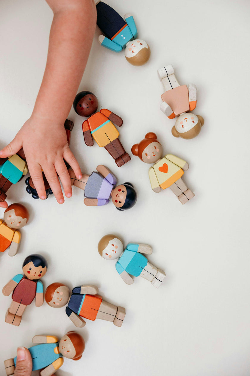 We Are Family Doll Shelf