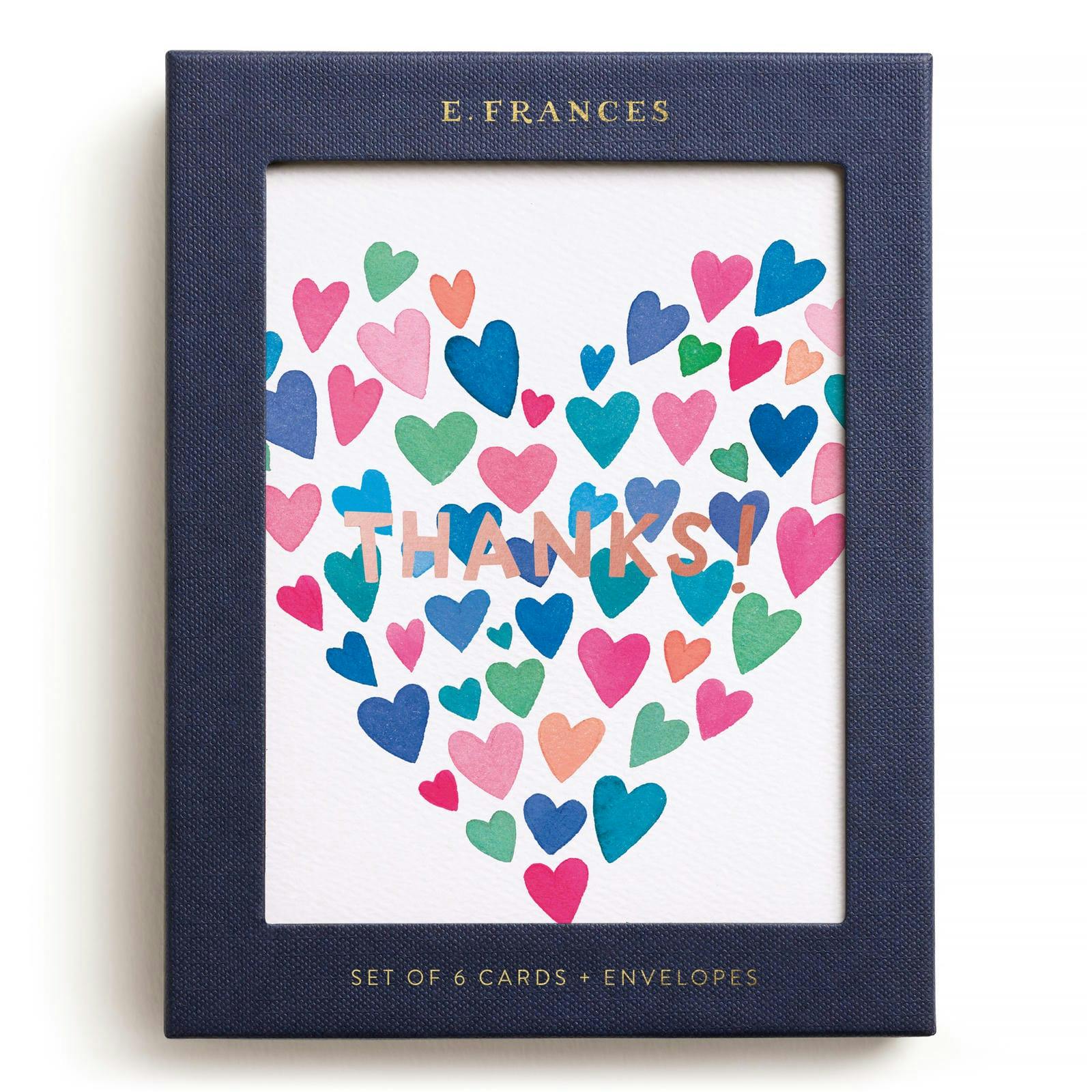 Many Hearts Thanks Boxed Set of 6