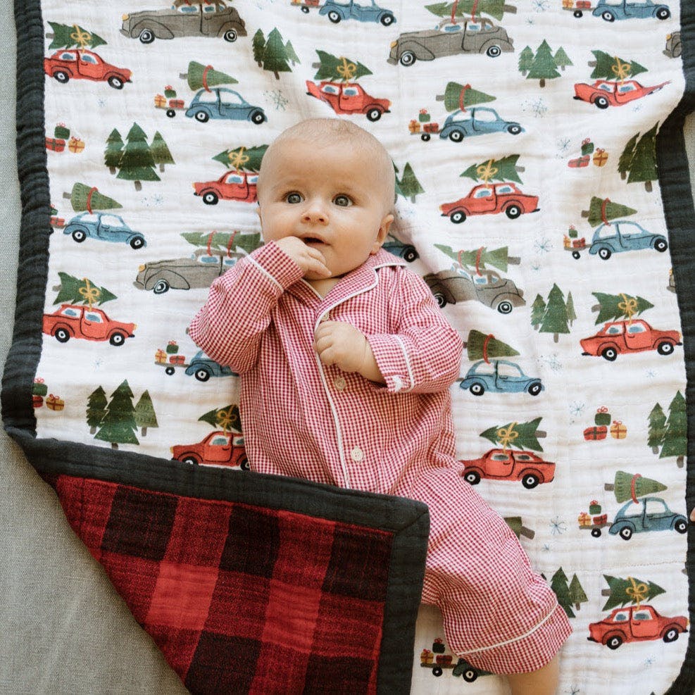 Cotton Muslin Baby Quilt
