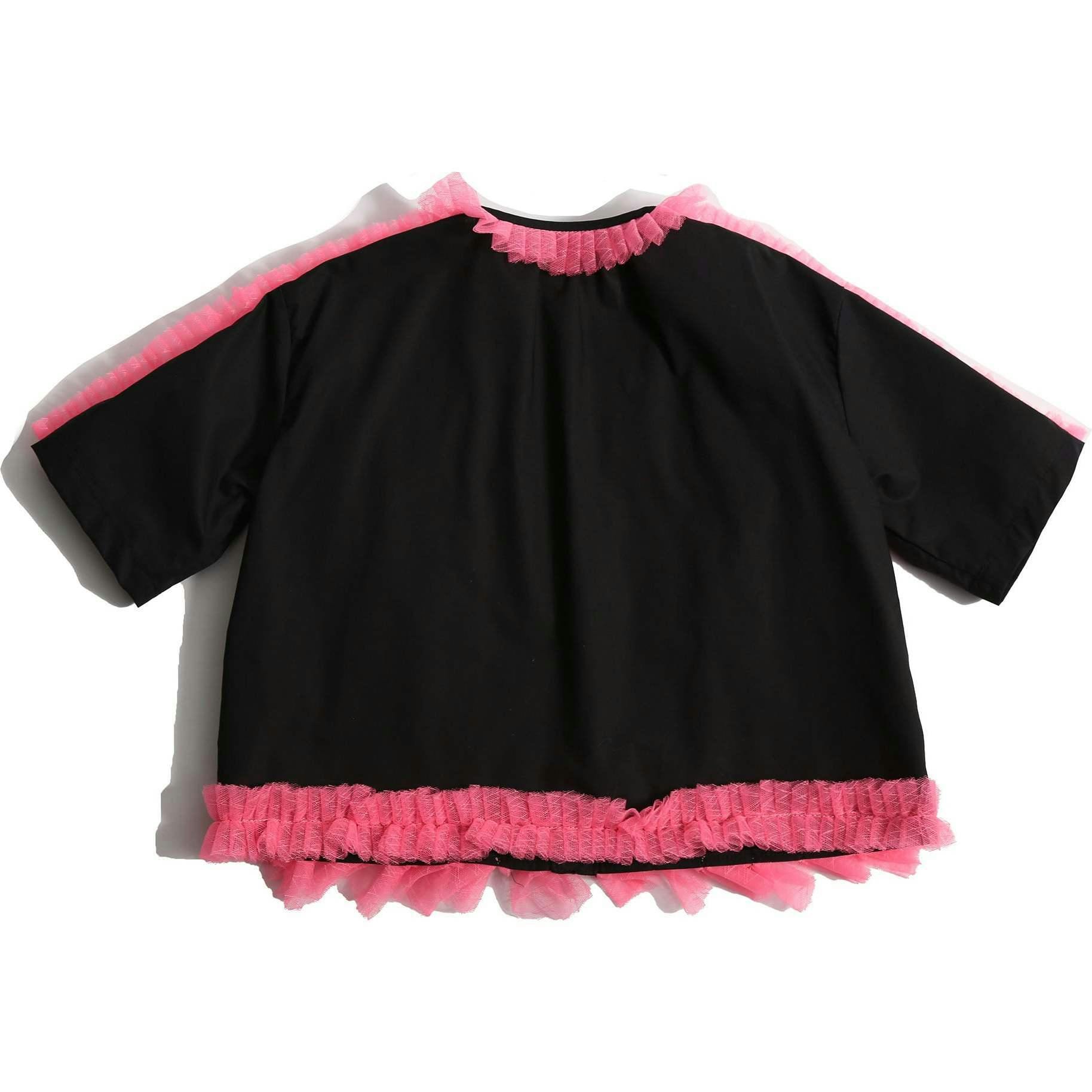 TOULA TIERED RUFFLE BLOUSE
