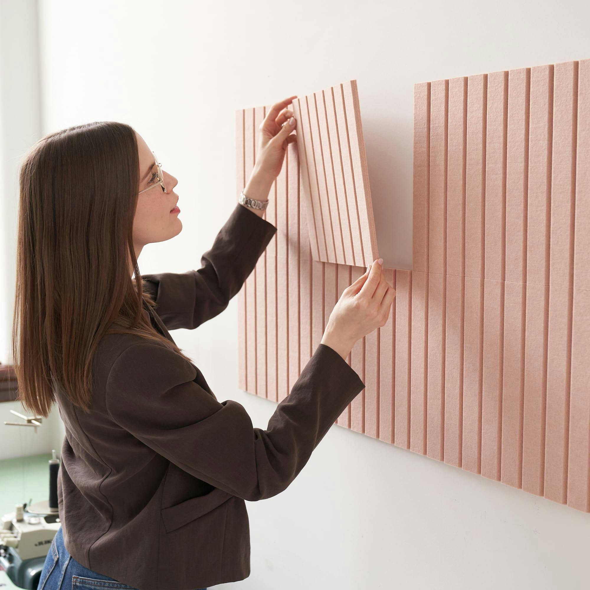 Large Felt Bulletin Board - Stylish 35