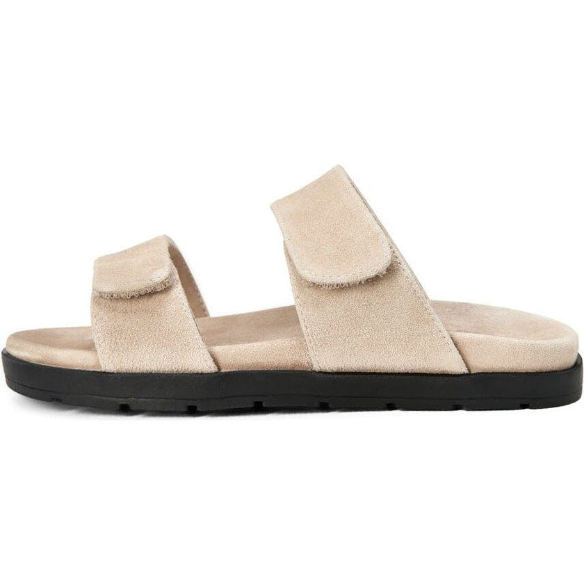 Rafa Double Velcro Strap Slides Slip Ons