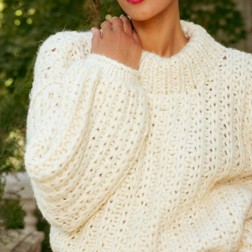 Julia Sweater in Cream