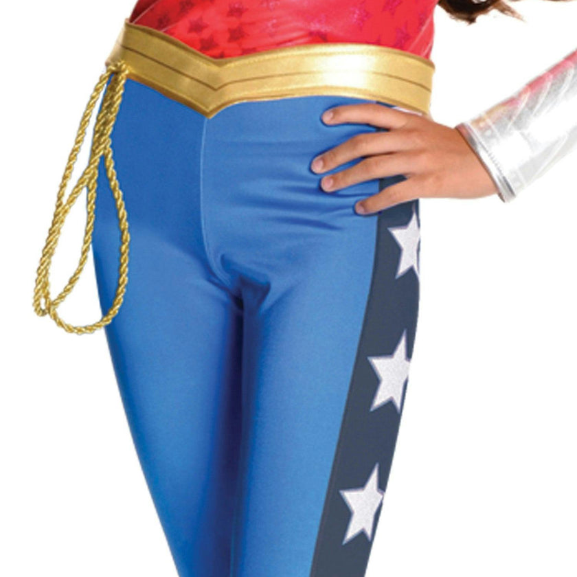Girls' DC Super Hero Girls Wonder Woman Costume - Deluxe