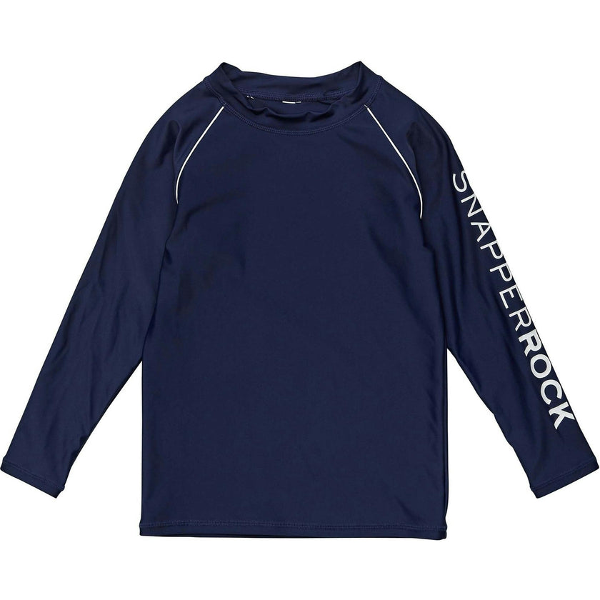 Navy Sustainable LS Rash Top