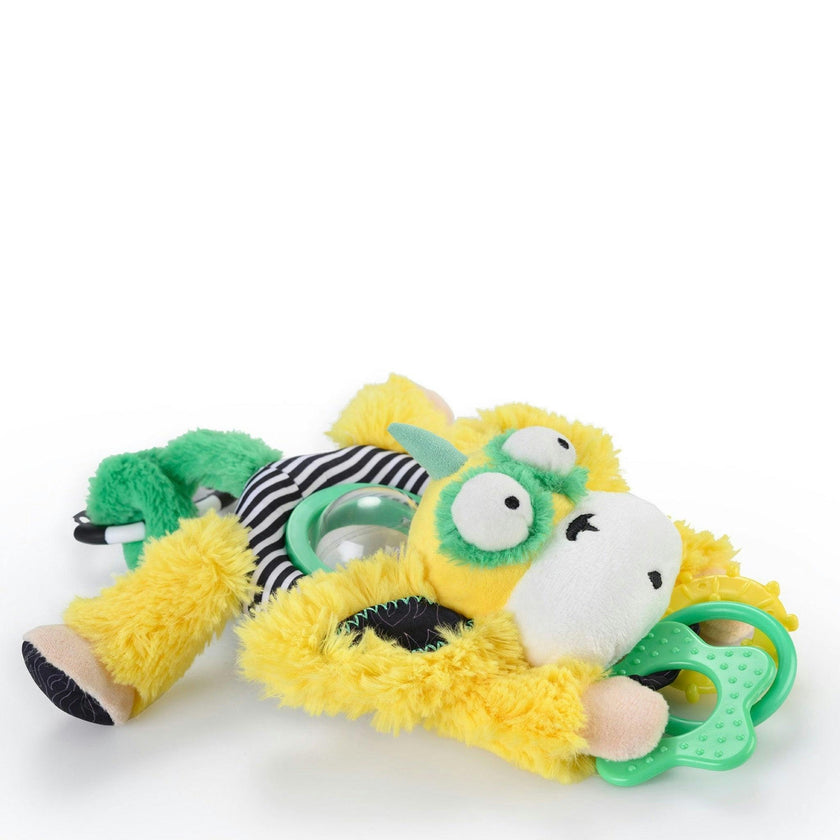 Marley the Horn Headed Monkey Spin Belly Hanging Activity Toy