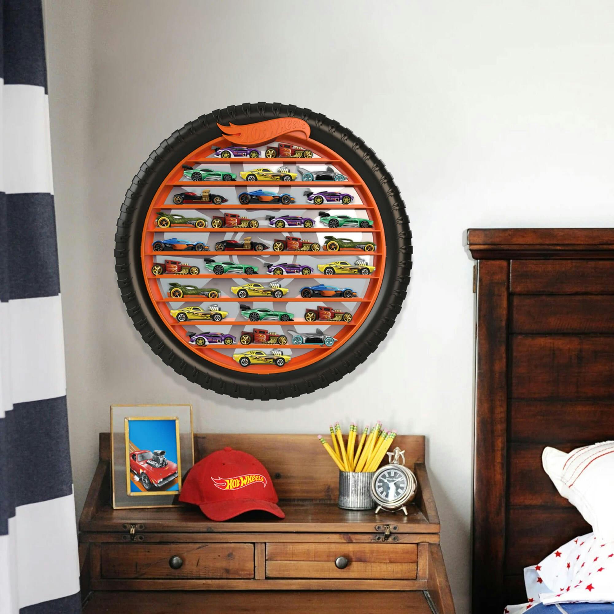 Tara Toy: Hot Wheels: Collectors Display Case - Holds 50 Cars