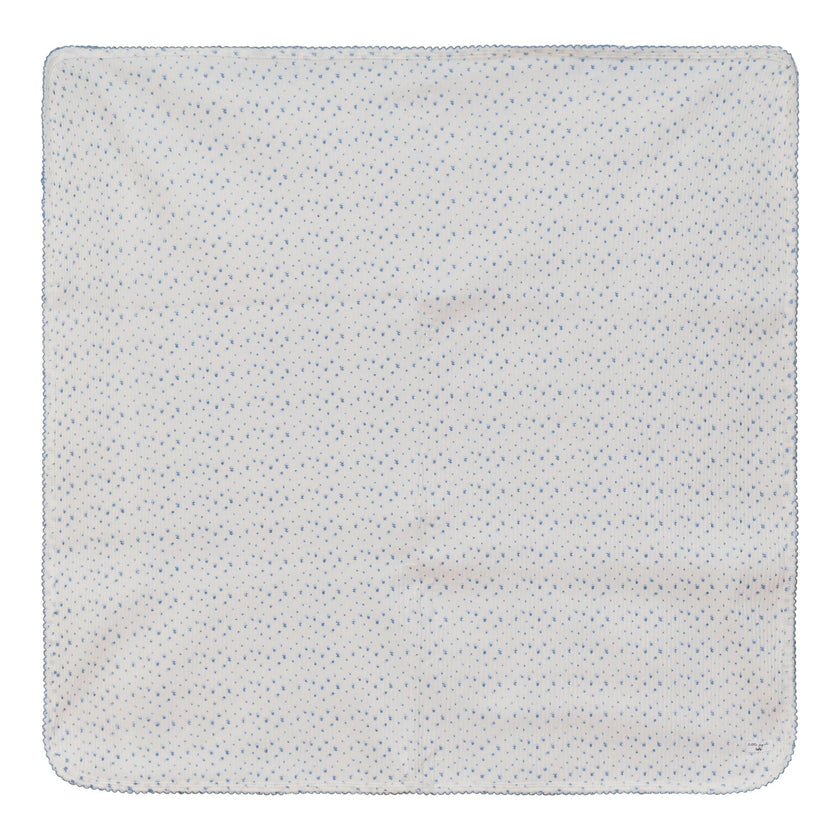 Flower and Dot Print Blanket