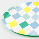 Argyle Side Plates