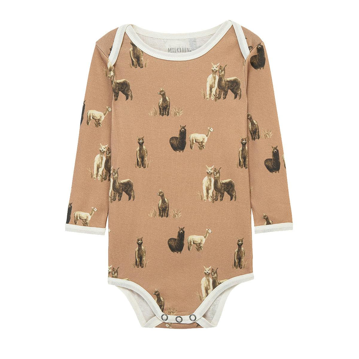 Organic Cotton Long Sleeve One Piece