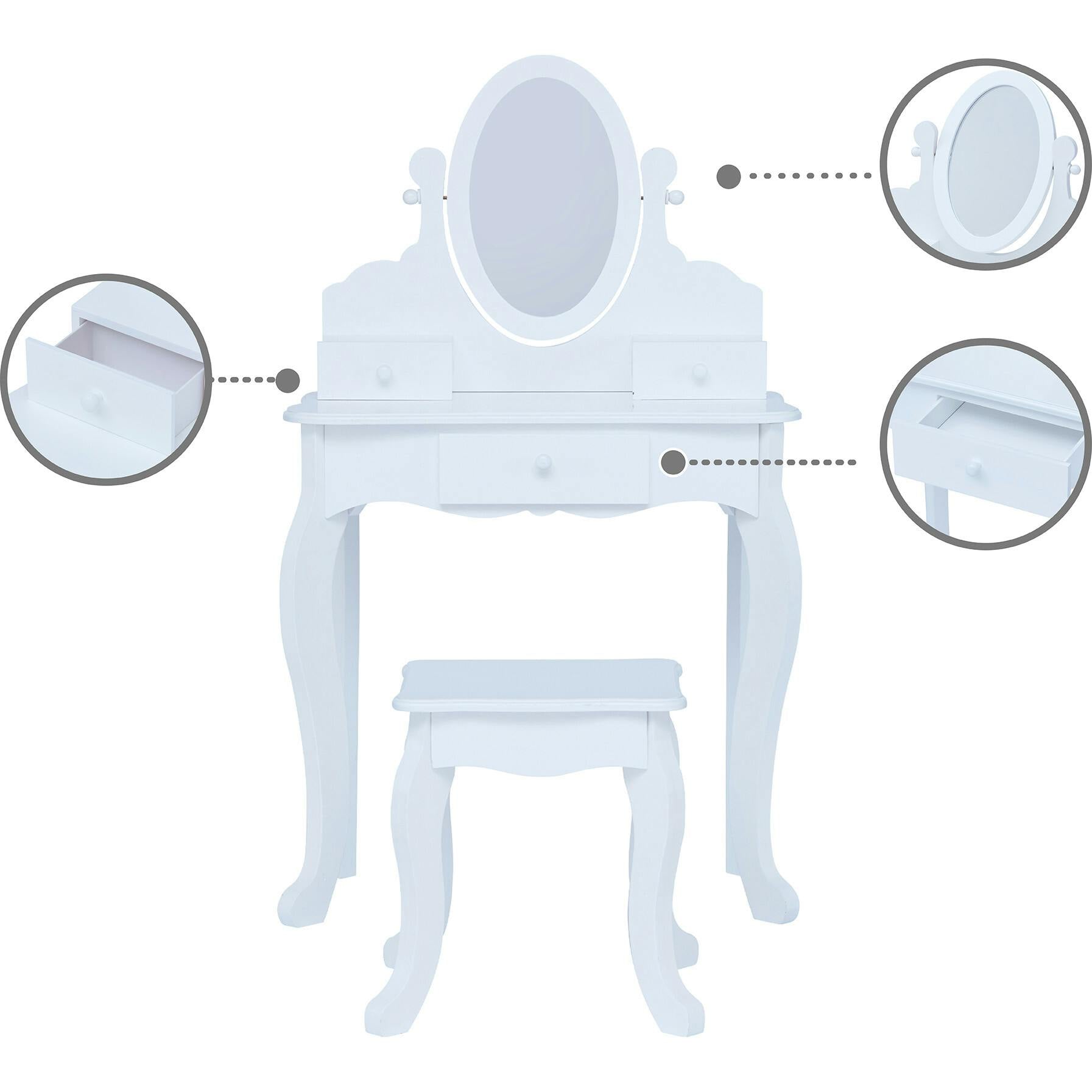 Little Princess Rapunzel Medium Vanity