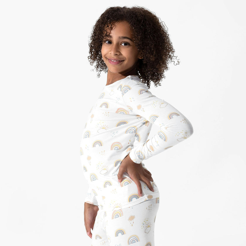 Rainbows Bamboo Kids Pajamas