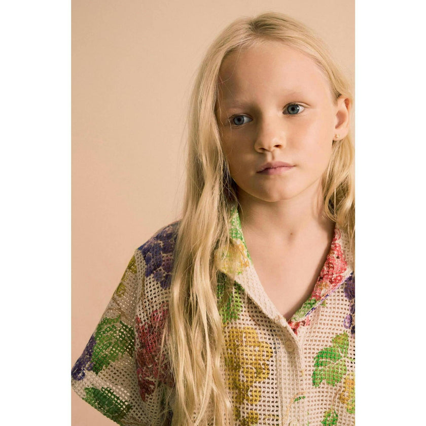 UVAS MESH SHIRT ANGORA