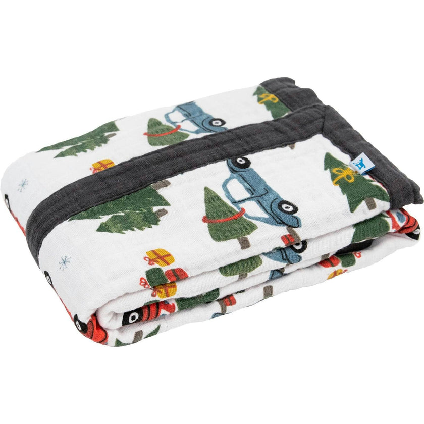 Cotton Muslin Baby Quilt
