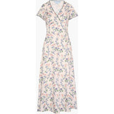 The Brie Dress - Scallop Bow Chintz Pink