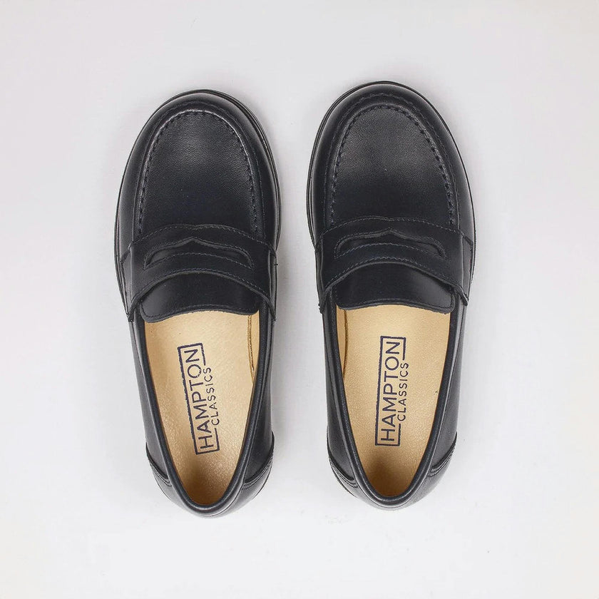 Hampton Classics Jack School Shoes in Black