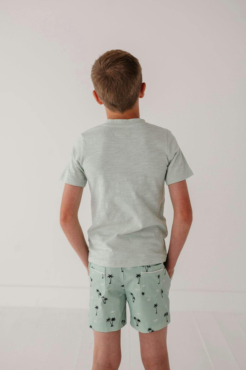 Boy's Twill Beach Shorts