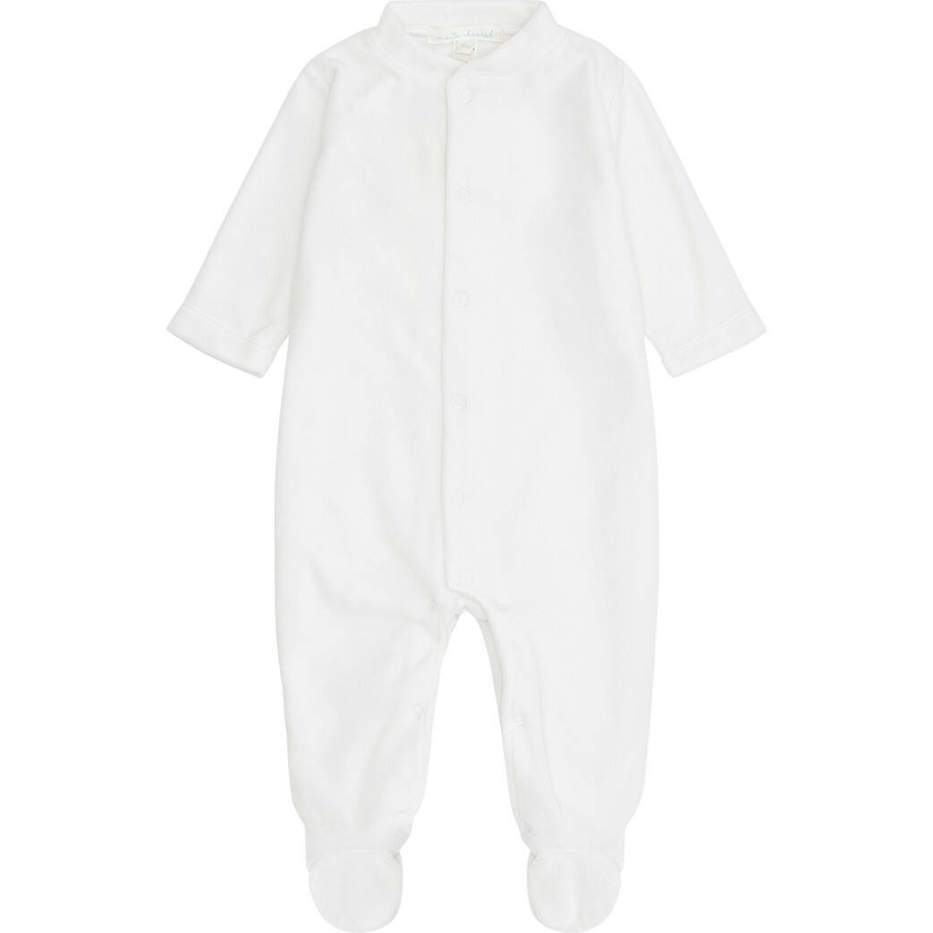 Velour Angel Wing™ Sleepsuit - Pink
